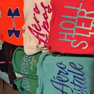 6 hoodie sweatshirts